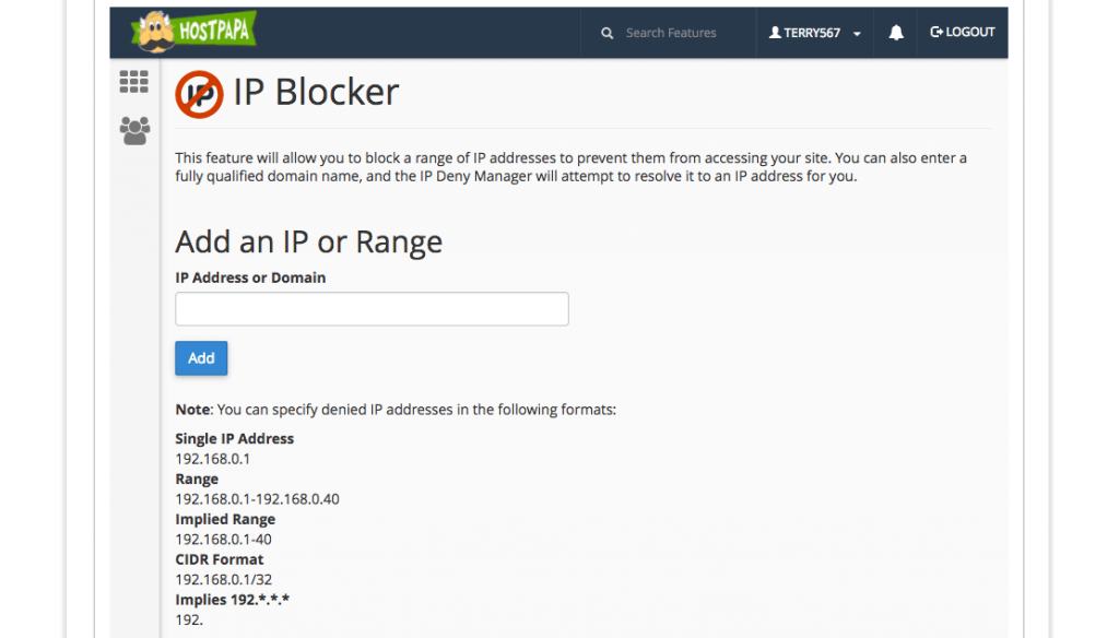 How To Block An IP Address From Your Website | HostPapa Support