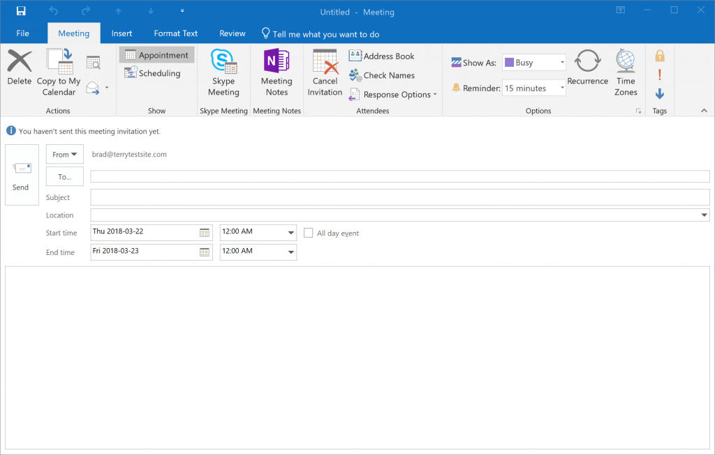 how to schedule a teams call via outlook