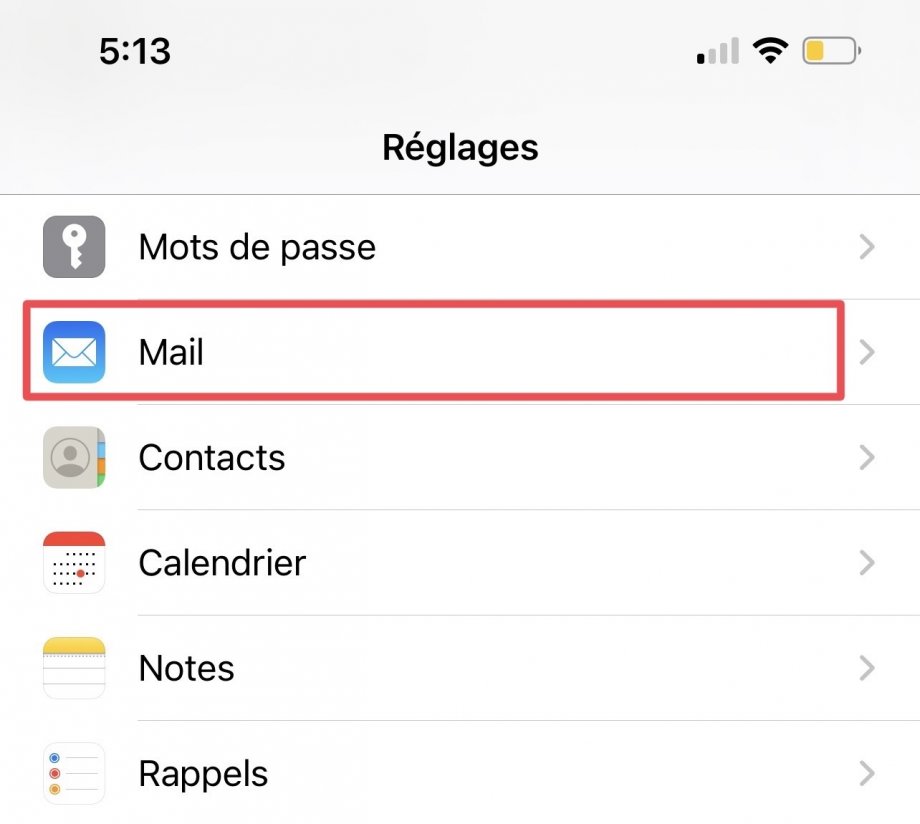 comment mettre son mail universitaire sur iphone